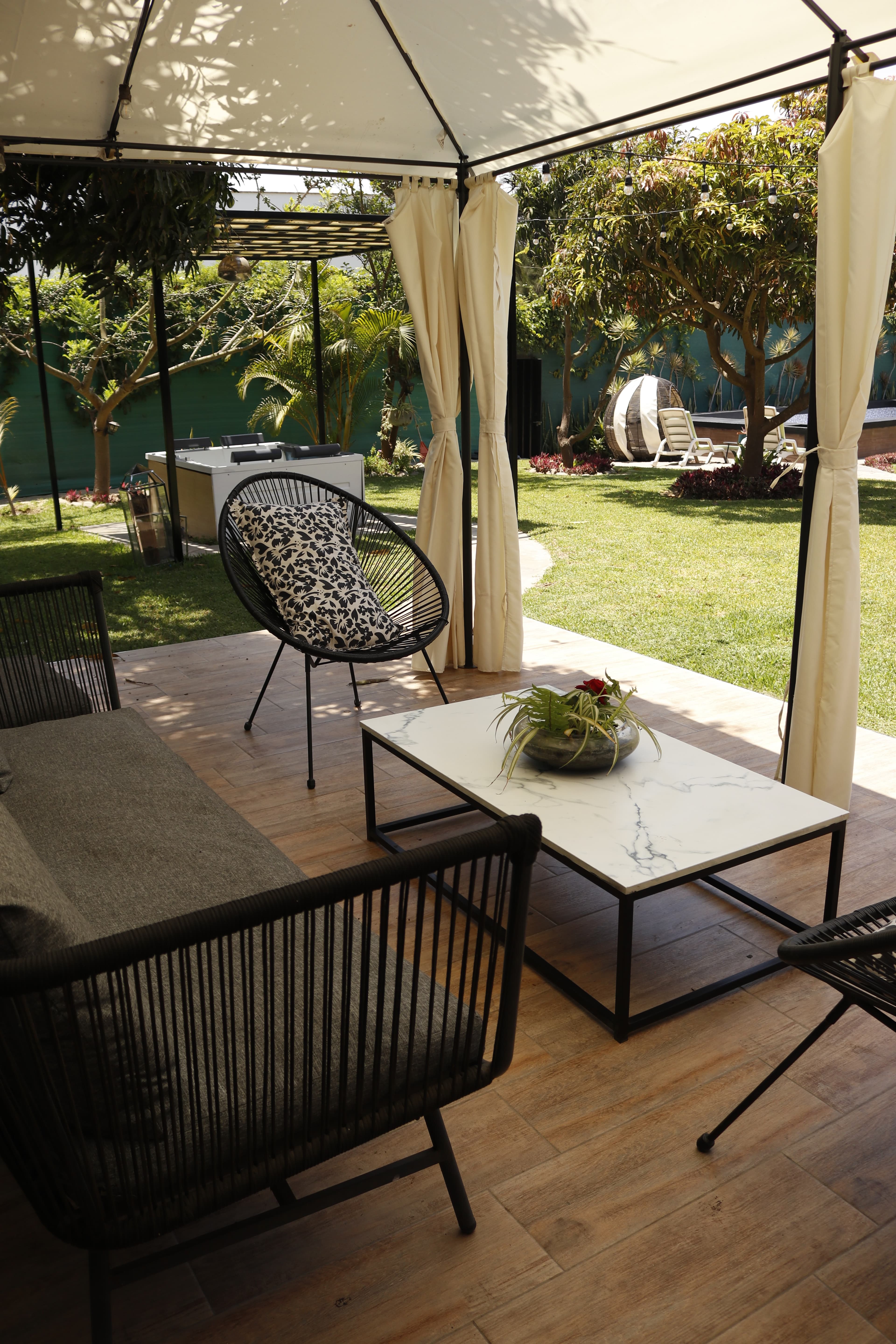 Chalet durante el día